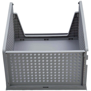 Storage Box Stackable Clothes Drawer Unit - Grey / 25cm by Kidkid