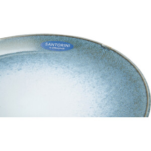 Santorini Reactive Glaze Plate - Blue / Side Plate
