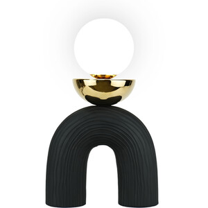 Ozias Table Lamp - Black and Gold