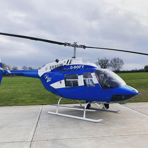 6 Mile Blue Skies Helicopter Tour with Bubbly for Two Gift Experience - White by Buyagift