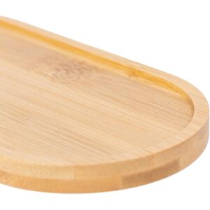 Bamboo Soap Dispenser Trays - Brown - Pack of 2 - Brown by Harbour Housewares