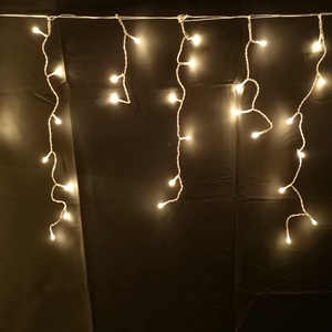300 LED Multi Function Icicle Christmas Lights in Warm White - Warm white by Samuel Alexander