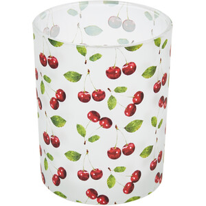 Cherry Candle Holder - White