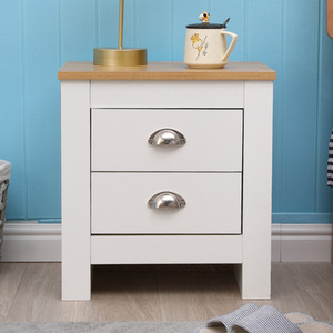 HMD 3 Pieces Wooden Bedroom Set-White or Grey by HMD Furniture