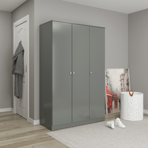 Denver 3 Door Wardrobe Bedroom Set by Seconique