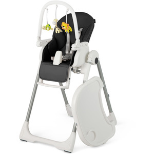 Costway 4-in-1 Baby High Chair-Black - Black by Costway