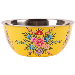 Pansy Picnic Bowl - 21.5cm - Buttercup Pansy / 21.5cm by Billy Can