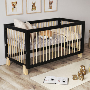 Alexander Cot Bed - Anthracite/Pine by Love For Sleep