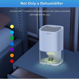 Portable Dehumidifier for Home and Office - White
