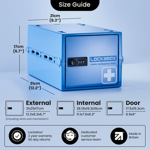 Lockabox One - Medi Blue by Lockabox®
