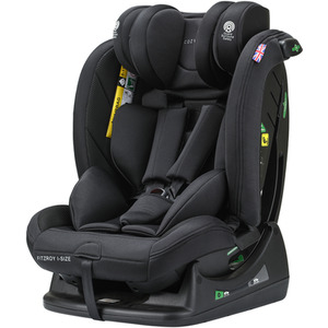 Fitzroy i-Size Child Car Seat with Lie Flat Recline - Onyx by Cozy N Safe