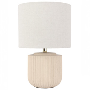 Elaine Table Lamp - Cream