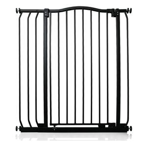 Extra Tall Curved Top Safety Gate - Matt Black / 80cm - 89cm by Safetots
