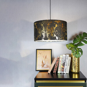 Vesper Black and Gold Shade - Gold