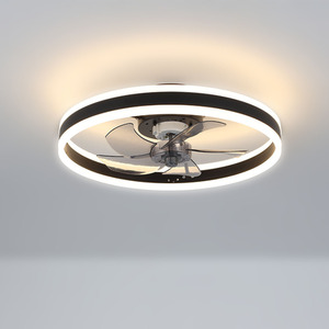 LED Ring Design Ceiling Fan Light by Livingandhome