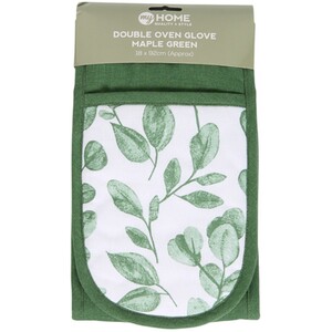 Maple Green Double Oven Glove - Green