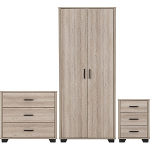 Oliver Trio Set - Light Oak Effect by Seconique