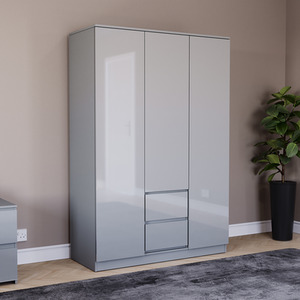 Vida Designs Glinton 3 Piece FSC Bedroom Set - Grey by Vida Designs