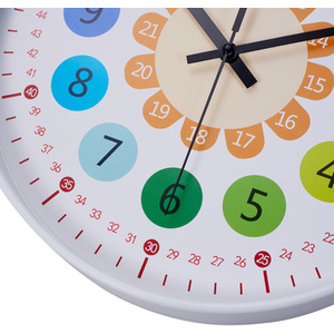 12-Inch Colourful Quartz Wall Clock by Livingandhome