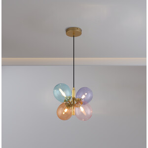 Ellie 4 Light Ceiling Fitting - Gold