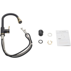 Stainless Steel Pull-Out Mixer Water Tap by Livingandhome