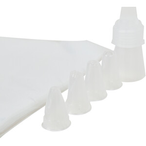 Pack of 20 Disposable Double Icing Bags - White