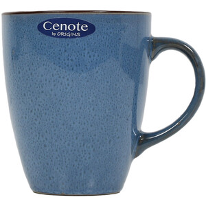 Cenote Origins Stoneware Mug - Blue