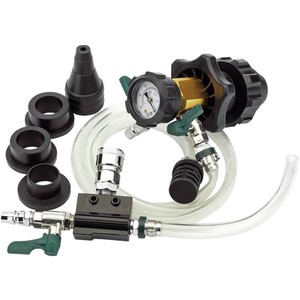 Draper Expert Universal Cooling System Vacuum Purge and Refill Kit - Black / Clear by Draper