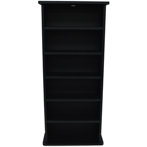 CHAK - 222 CD or 104 DVD Blu-ray Media Storage Shelf Unit - Black - Black by Watsons