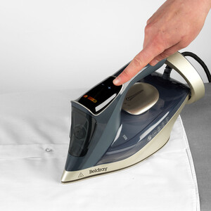 Beldray Digital Steam Iron 3200W - Black and Gold
