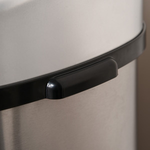 HOMCOM Sensor Waste Bin - Silver / 48l by HOMCOM