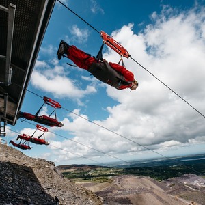 Zip World Velocity for Two - Gift Experience - White by Buyagift