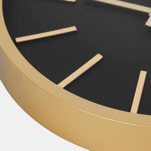 Round Metallic Wall Clock - Gold by OHS