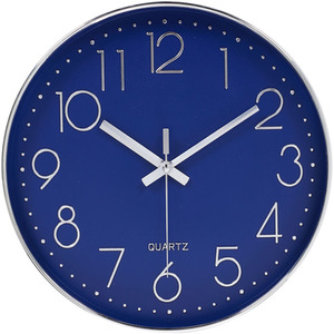 12-Inch Colourful Quartz Wall Clock by Livingandhome