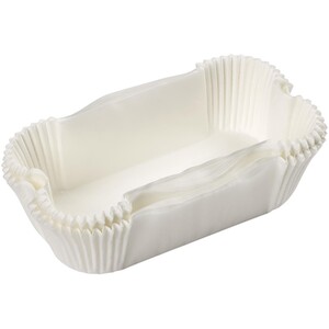 Pack of 40 Siliconised Loaf Liners - White by Tala