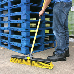 Bulldozer Yard Industrial Sweeper - Yellow by Charles Bentley