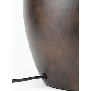 Elmsley Table Lamp - Brown and White