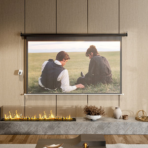 Electric Motorized Projector Screen by Livingandhome