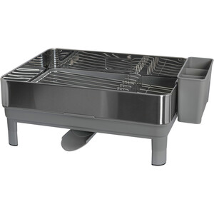 Stainless Steel Premium Dish Drainer - Silver