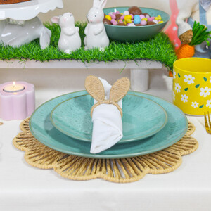 Salvie Reactive Glaze Plate - Sea Green / Side Plate