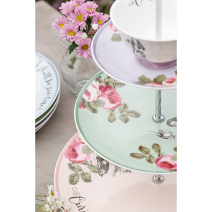 Mikasa Bone China 3-Tier Cake Stand - Mixed by Mikasa