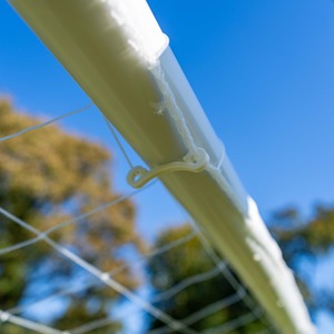 Strike Football Goal - White / 12x6 ft by Jack Stonehouse