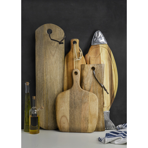 MasterClass Serving Platter Gourmet Prep Extra Long Mango Plank - Brown by MASTERCLASS