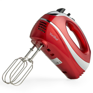 300W Electric Hand Mixer with 3 Attachments by VonShef