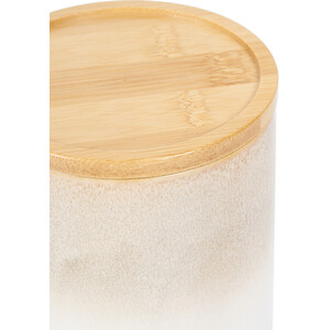 Large Reactive Glaze Canister - Pink