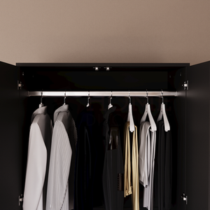 Denver Bedroom Set (2 Drawer Bedside(x2), 8 Drawer Chest, 2 Door Wardrobe) by Vida Designs