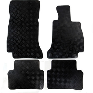 Mercedes E-Class Car Mats Rubber 2016 onwards 4pc Set - Black by Easimat