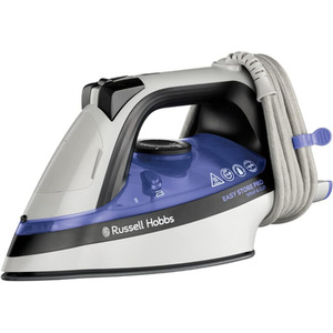 Easy Store Pro Wrap and Clip Iron - Blue by Russell Hobbs