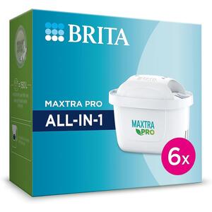 Brita MAXTRA PRO All-in-1 Water Filter Cartridge 6 pack - White by Brita