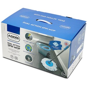 Addis Dual Action Spin Mop and Bucket by Addis